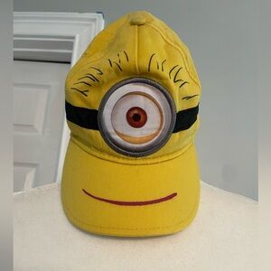 Despicable Me 2 Minions Yellow Hat Universal Adjustable Basbeball Cap Summer